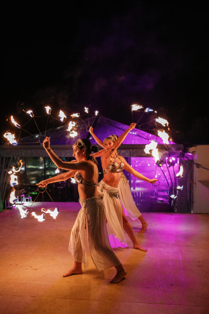 fire show greece