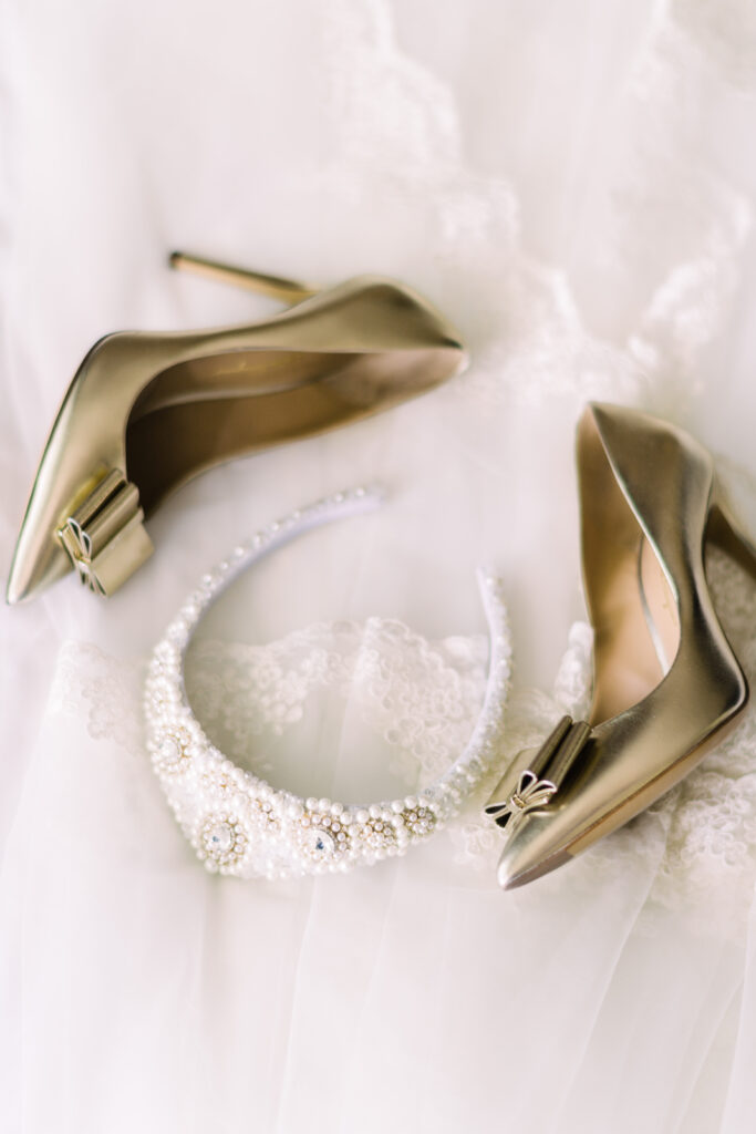 Gold Wedding Shoes