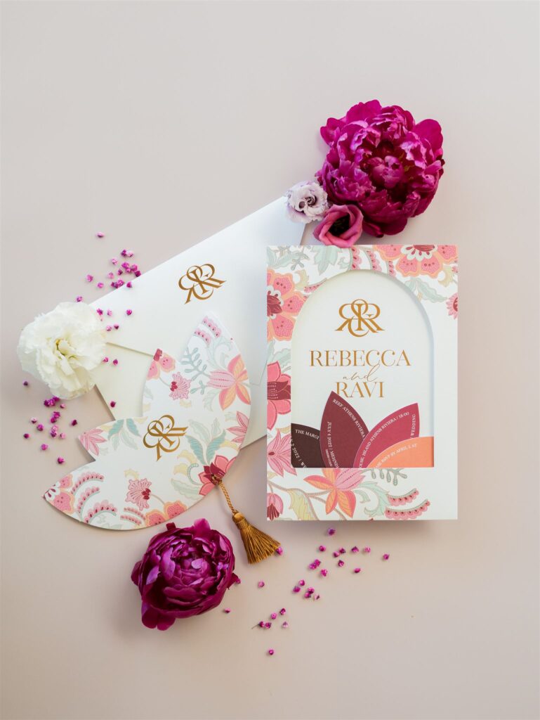 colorful invitation