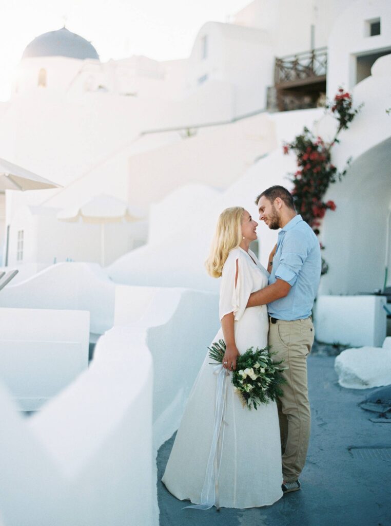 wedding elopement santorini