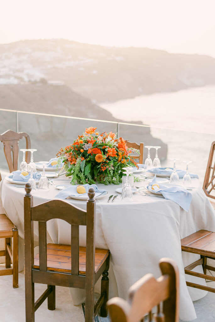 Gay wedding cake with rainbow floral details in Greece