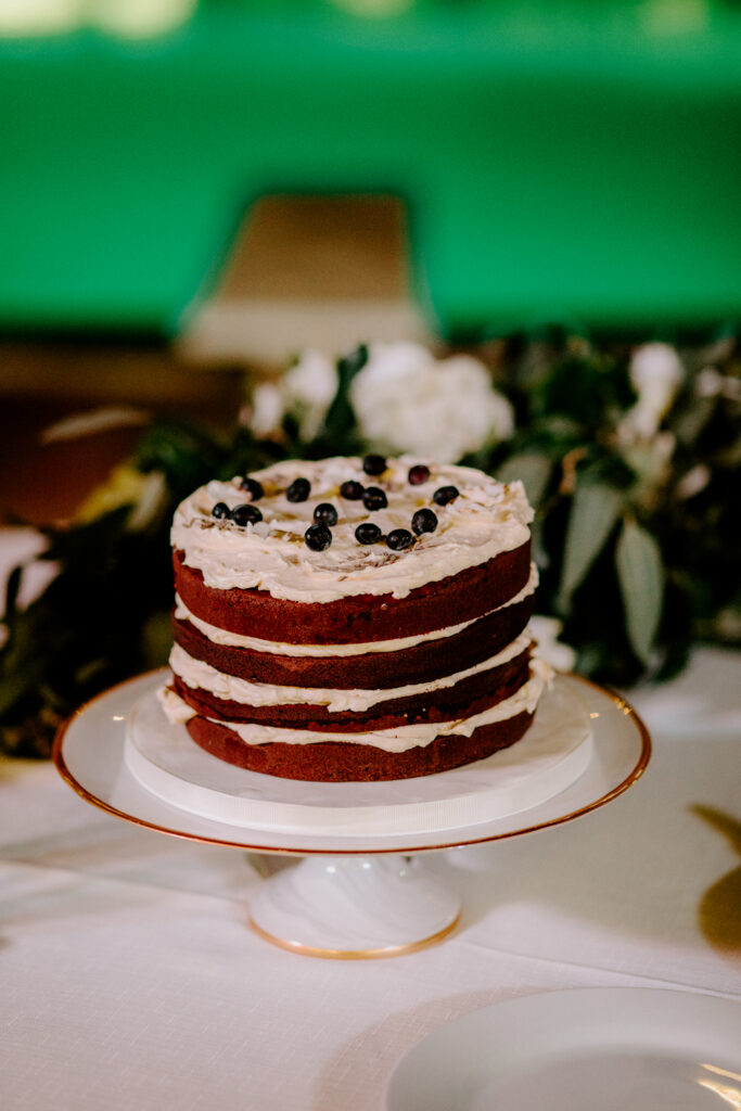 Naked Wedding Cake