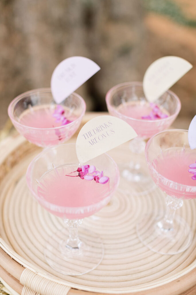 wedding drinks