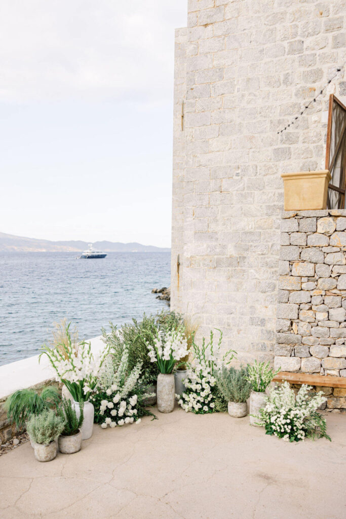 wedding in hydra island