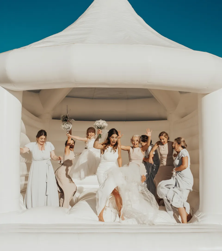 Wedding Bouncy Castles Are The Trend Couples Are Jumping On
