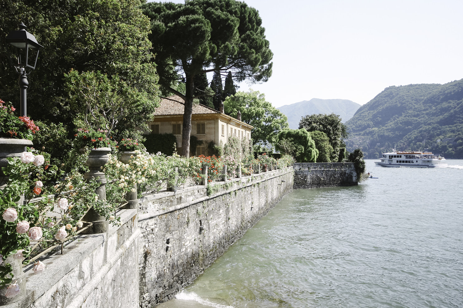 Lake Como Wedding Venue Villa Pizzo Facade